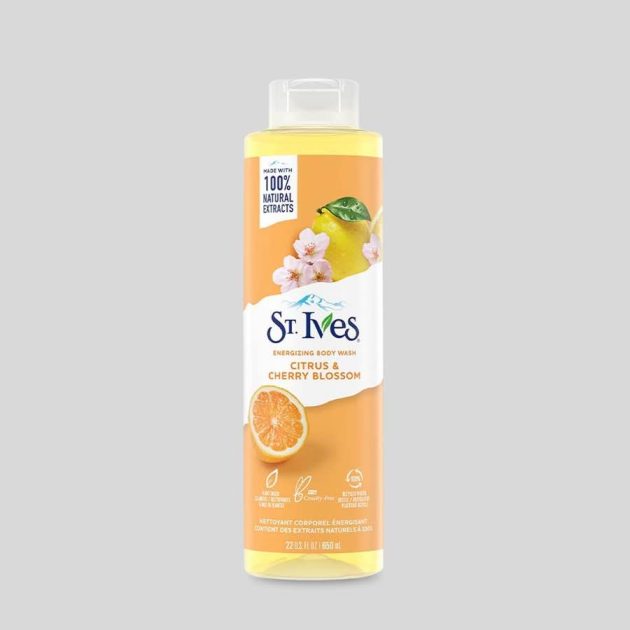 ST IVES ENERGIZING CITRUS & CHERRY BLOSSOM BODY WASH