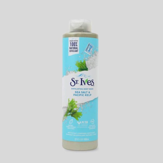 ST IVES EXFOLIATING SEA SALT & PACIFIC KELP BODY WASH