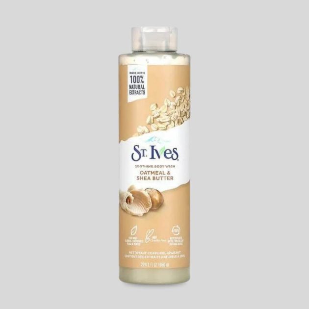 ST IVES SOOTHING OATMEAL & SHEA BUTTER BODY WASH