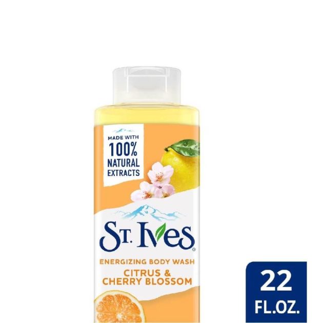 ST IVES ENERGIZING CITRUS & CHERRY BLOSSOM BODY WASH - Image 2