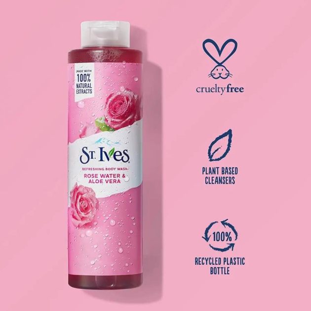 REFRESHING ROSE WATER & ALOE VERA BODY WASH - Image 2